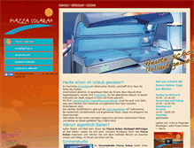 Tablet Screenshot of piazza-solara.de